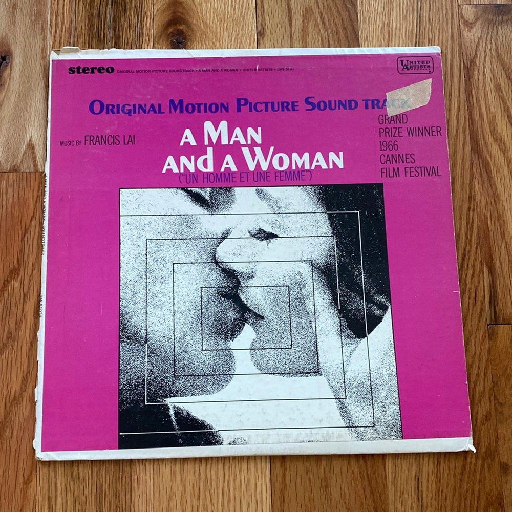 A Man And A Woman Vinyl Record 1966